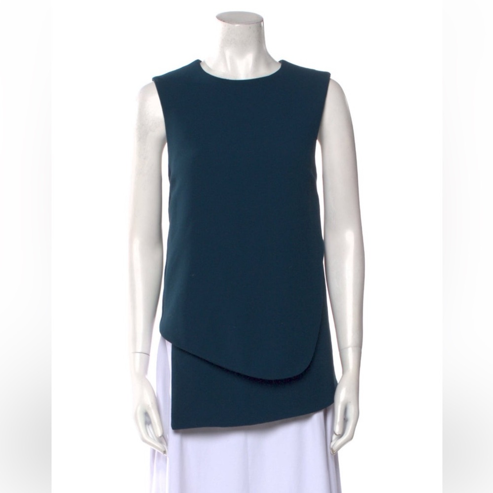 Opening Ceremony Teal Sleeveless Top